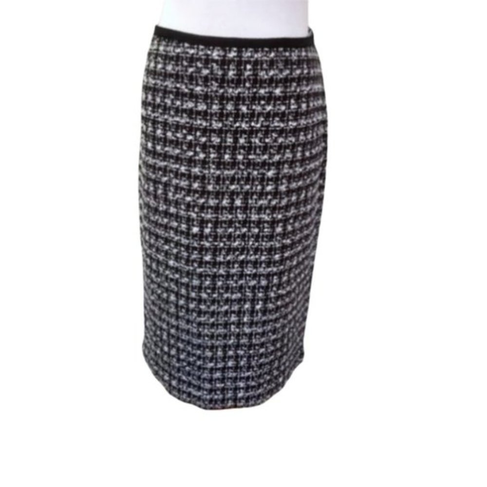 Talbots tweed midi length skirt women's size 6 (56)